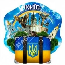 Керамические магниты. Чемодан