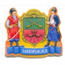 Магниты их з керамики. Герб и казаки