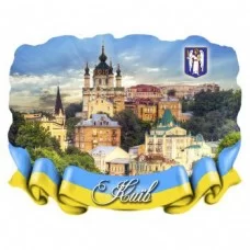 Магніти керамічні. Андріївська церква в Києві