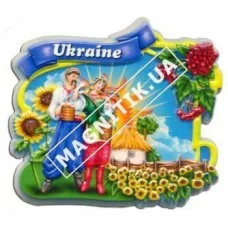 Керамические магниты. Казак и казачка
