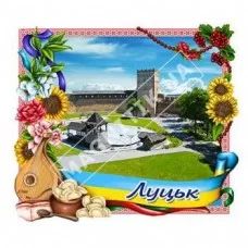Магніти керамічні. Пам’ятки міста Луцьк