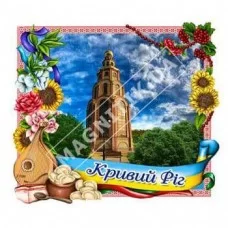 Магніти полікерамічні. Кривий Ріг. Бандура і вареники