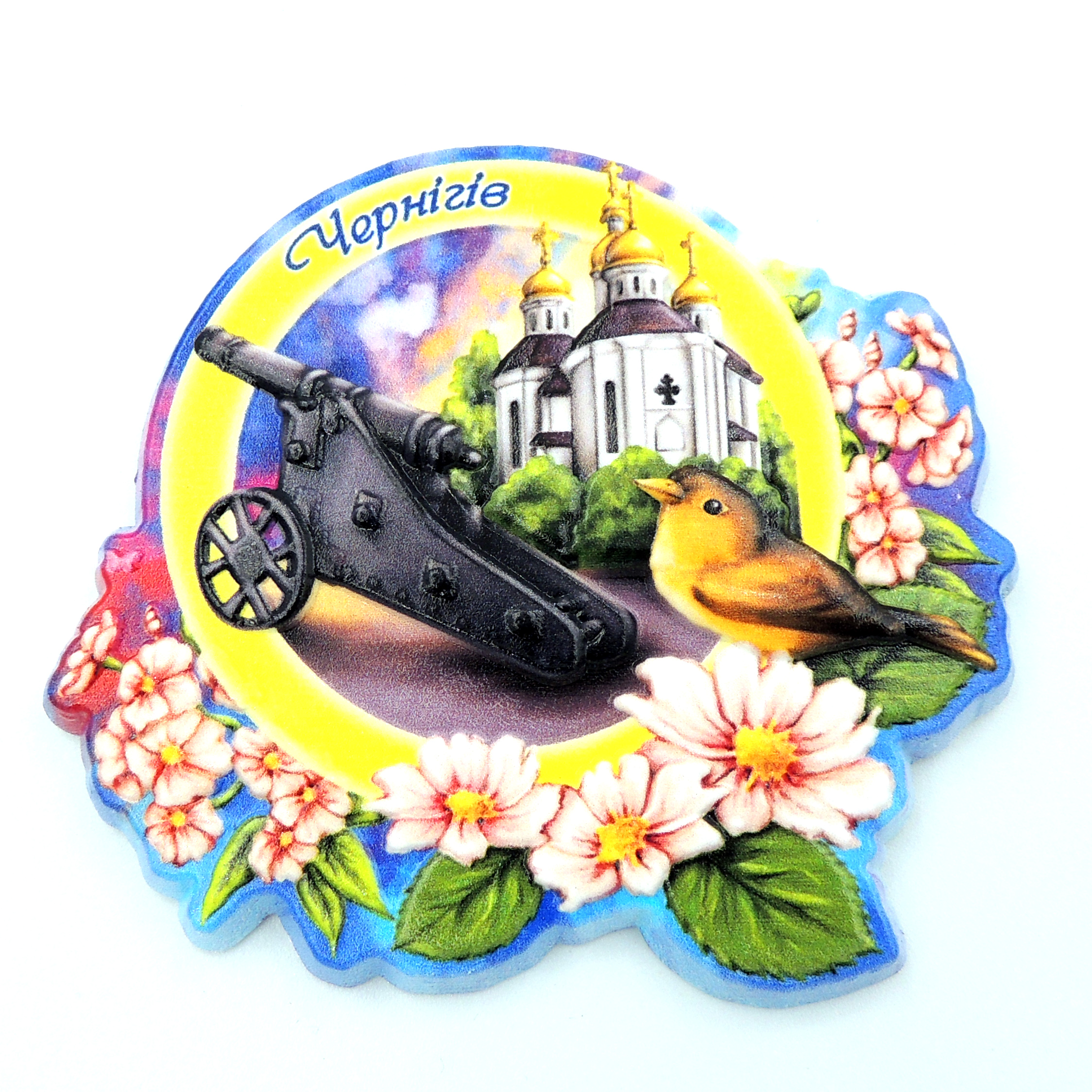 Керамические магниты. Чернигов. Пушка – купить готовые керамические ...