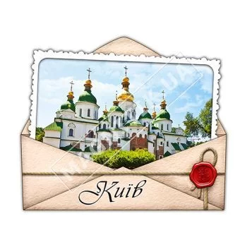 Керамические магниты. Конверт. Киев. Собор
