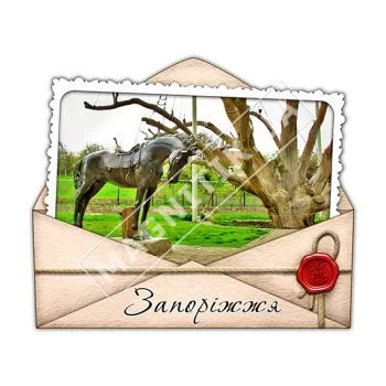 Магниты поликерамические. Конверт. Запорожье. Дуб Магниты поликерамические. Конверт. Запорожье. Дуб