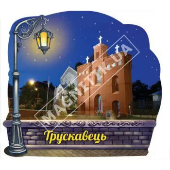 Керамические магниты. Трускавец. Фонарь вечер Керамические магниты. Трускавец. Фонарь вечер