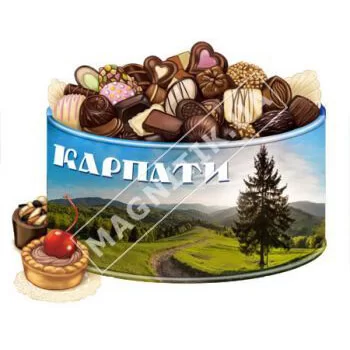 Магниты керамические. Конфеты. Карпаты. Новинка Магниты керамические. Конфеты. Карпаты. Новинка