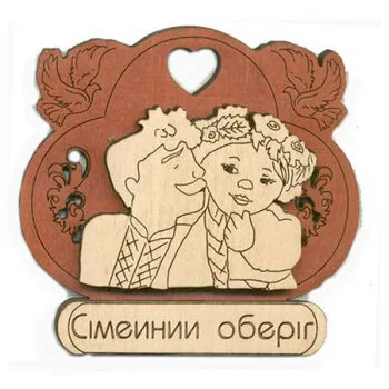 Деревянные магниты на холодильник. Семейный талисман Деревянные магниты на холодильник. Семейный талисман