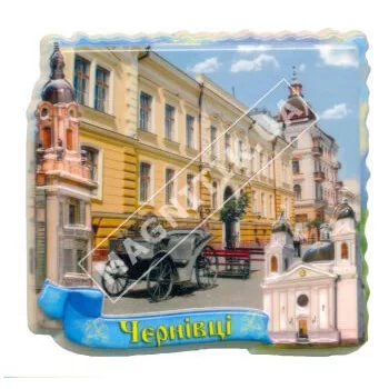 Керамические магниты. Черновцы. Карета Керамические магниты. Черновцы. Карета